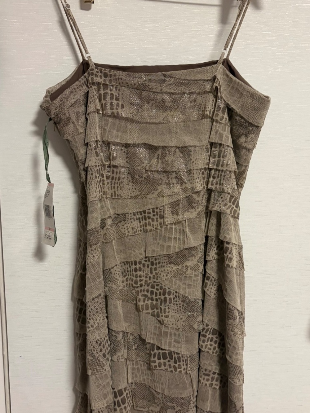 Nine West Ruffled sleeveless Dress - Picture 4 of 7